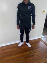 Load image into Gallery viewer, Black & White "RFNYC" Tracksuit