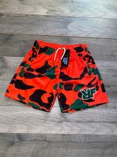 Load image into Gallery viewer, RF Orange Camo Shorts