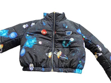Load image into Gallery viewer, Galaxy Crop Bubble Jacket