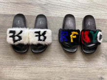 Load image into Gallery viewer, RFNYC FUR SLIPPERS
