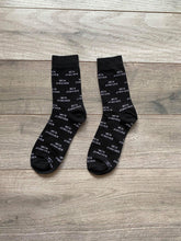 Load image into Gallery viewer, Black RF Socks - RFNYC
