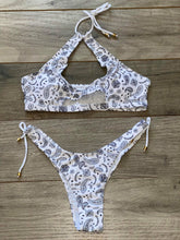Load image into Gallery viewer, White Bandana Design Bathing Suit - RFNYC