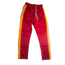 Load image into Gallery viewer, RED & YELLOW TRACK PANT