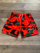 Load image into Gallery viewer, RF Orange Camo Shorts