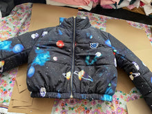 Load image into Gallery viewer, Galaxy Crop Bubble Jacket