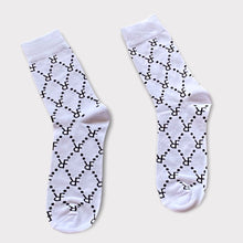 Load image into Gallery viewer, WHITE RF LOGO SOCKS