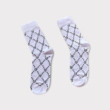 Load image into Gallery viewer, WHITE RF LOGO SOCKS