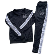 Load image into Gallery viewer, Black & White "RFNYC" Tracksuit
