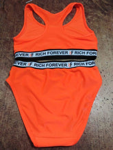 Load image into Gallery viewer, NEON ORANGE TWO PIECE