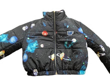 Load image into Gallery viewer, Galaxy Crop Bubble Jacket