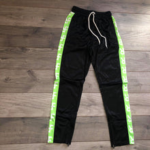 Load image into Gallery viewer, BLACK & GREEN RF TRACK PANT
