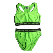 Load image into Gallery viewer, NEON GREEN TWO PIECE