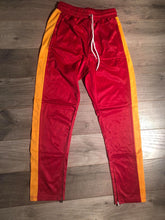 Load image into Gallery viewer, RED & YELLOW TRACK PANT