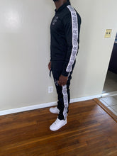 Load image into Gallery viewer, Black & White "RFNYC" Tracksuit