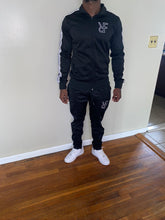 Load image into Gallery viewer, Black & White "RFNYC" Tracksuit