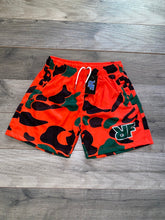 Load image into Gallery viewer, RF Orange Camo Shorts