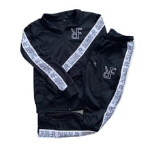 Load image into Gallery viewer, Black & White "RFNYC" Tracksuit