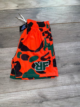 Load image into Gallery viewer, RF Orange Camo Shorts