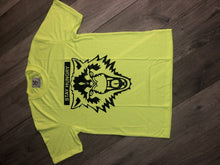Load image into Gallery viewer, “STAY HUNGRY” NEON GREEN PRINT T-SHIRT