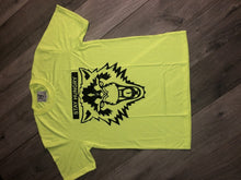 Load image into Gallery viewer, “STAY HUNGRY” NEON GREEN PRINT T-SHIRT