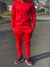 Load image into Gallery viewer, Red & Black "RFNYC' Tracksuit