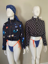 Load image into Gallery viewer, Galaxy Crop Bubble Jacket