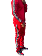 Load image into Gallery viewer, Red & Black "RFNYC' Tracksuit