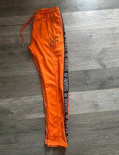 Load image into Gallery viewer, Orange & Black "RFNYC" Tracksuit