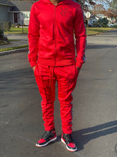 Load image into Gallery viewer, Red & Black "RFNYC' Tracksuit