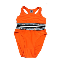 Load image into Gallery viewer, NEON ORANGE TWO PIECE