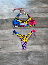 Load image into Gallery viewer, Multi Color Cheetah Print Bathing Suit - RFNYC
