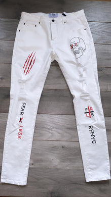 Fearless Jeans In White - RFNYC
