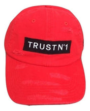 Load image into Gallery viewer, ‘TRUST NO1’ DISTRESSED CAP
