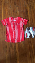 Load image into Gallery viewer, “ESCOBAR 93′ BASEBALL JERSEY IN RED &amp; WHITE
