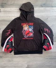 Load image into Gallery viewer, &quot;FAKE LOVE&#39; WASHED TIE-DYE HOODIE
