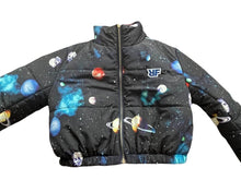 Load image into Gallery viewer, Galaxy Crop Bubble Jacket
