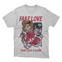 Load image into Gallery viewer, &quot;Fake-Love&quot;-White-tee
