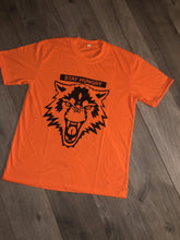 Load image into Gallery viewer, “STAY HUNGRY” ORANGE PRINT T-SHIRT
